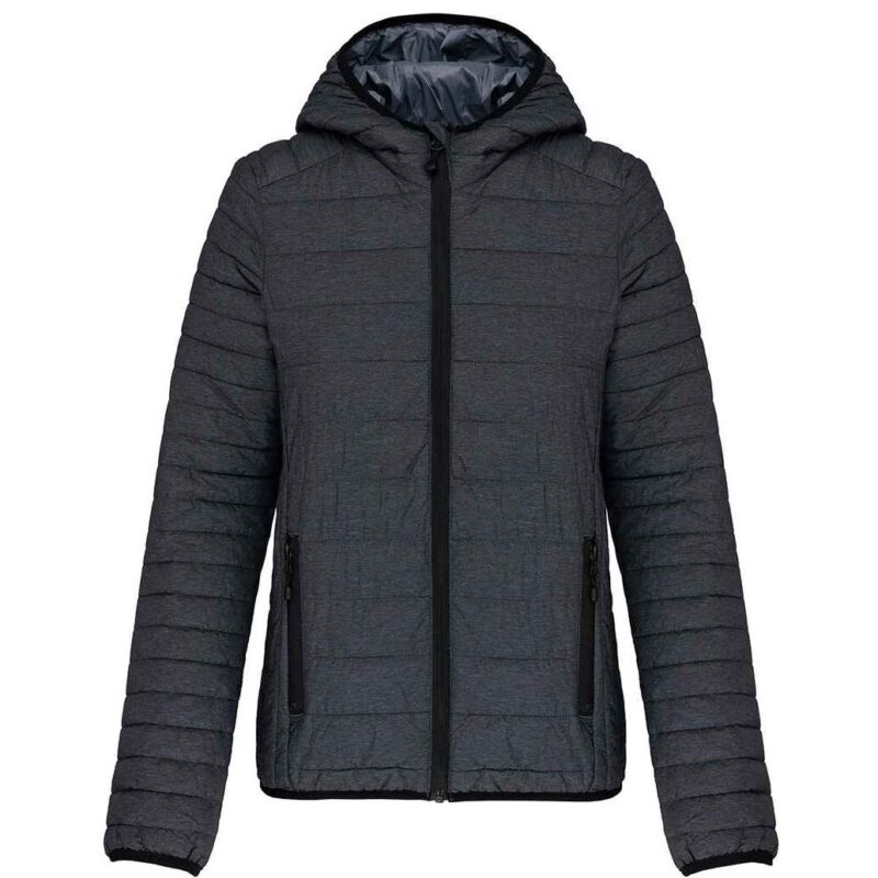 Kariban Ladies Lightweight Hooded Padded Jacket