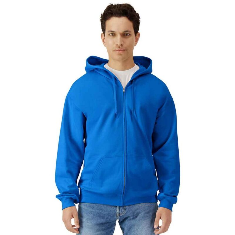 Gildan SoftStyle Midweight Full Zip Hooded Sweatshirt