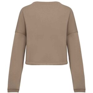 Native Spirit Ladies Oversized Cropped Sweatshirt