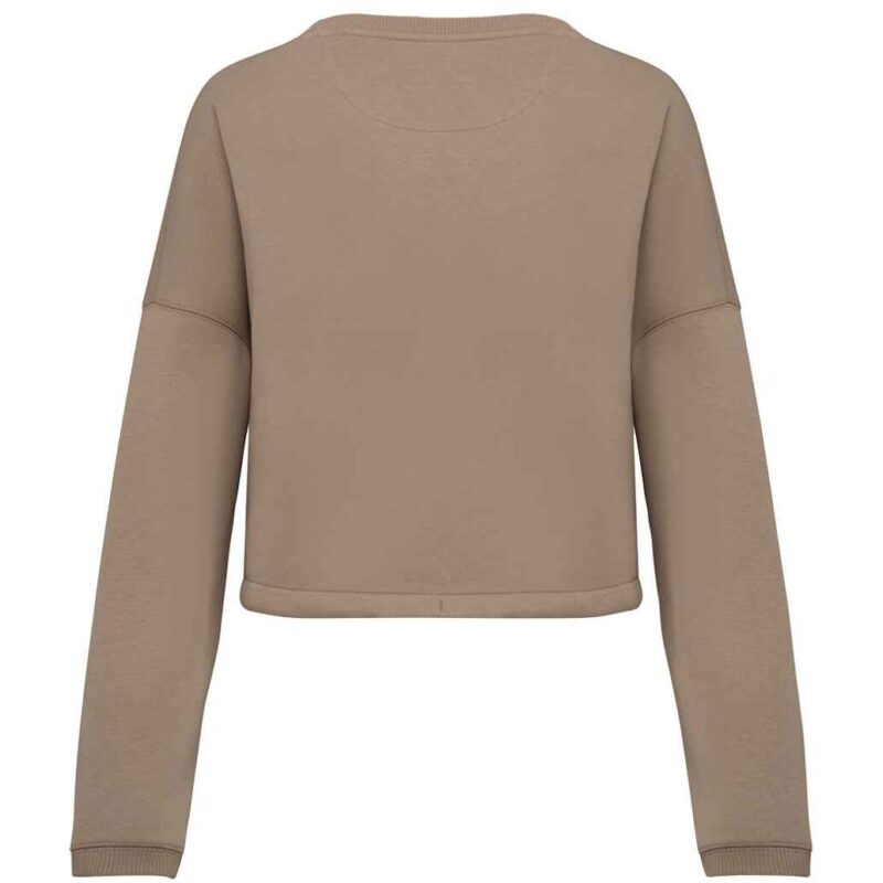 Native Spirit Ladies Oversized Cropped Sweatshirt