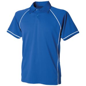 Finden + Hales Kids Performance Piped Polo Shirt