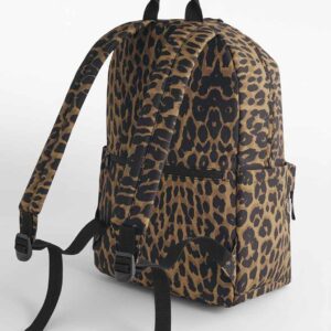 BagBase Leopard Print Backpack
