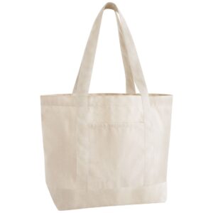 Westford Mill EarthAware Organic Varsity Shopper