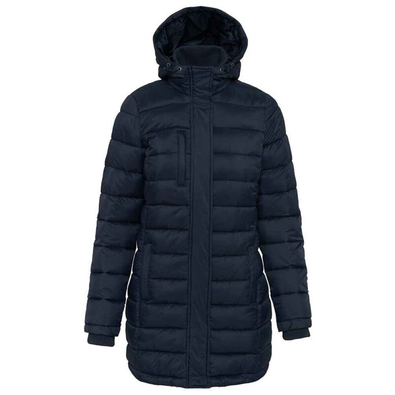 Kariban Ladies Lightweight Long Padded Parka Jacket