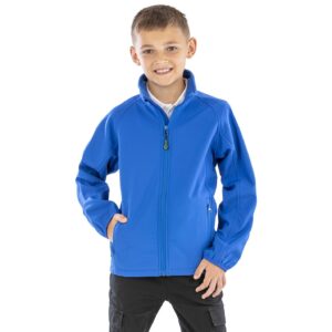 Result Recycled Kids Two Layer Printable Soft Shell Jacket