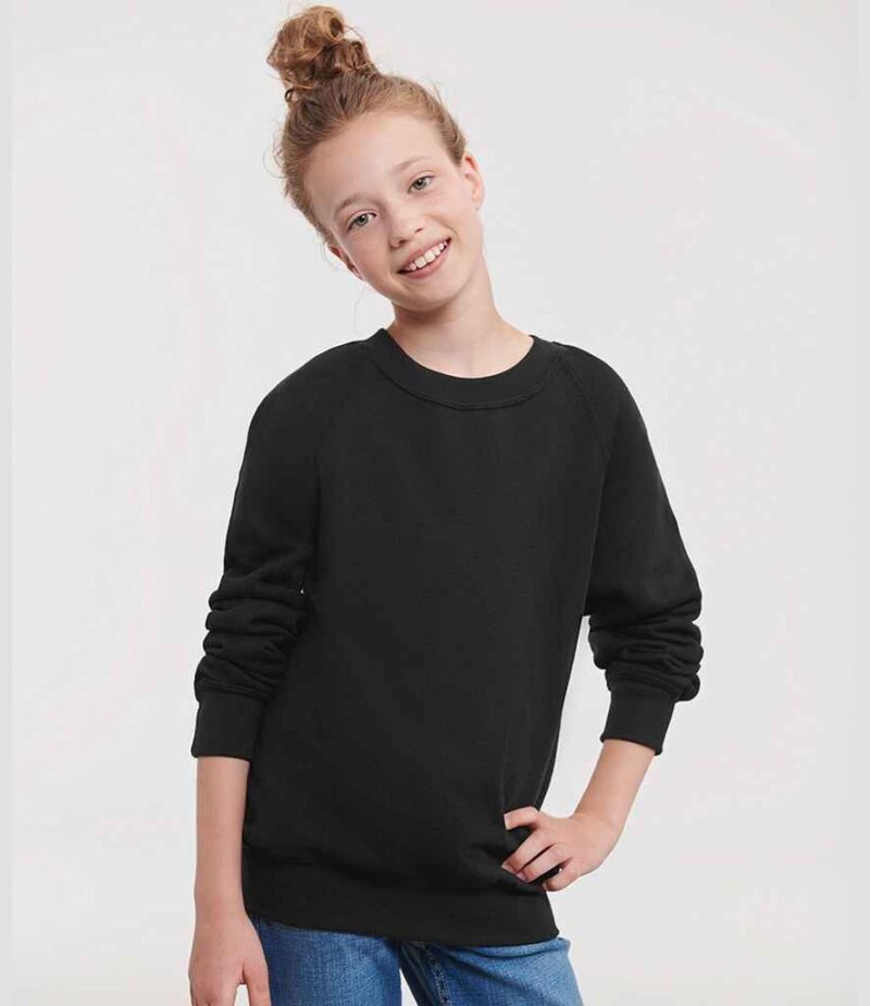 Russell Athletic Kids Raglan Sweatshirt