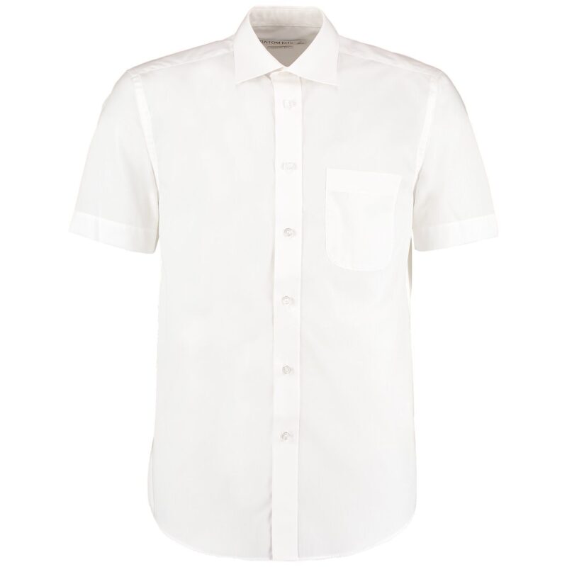 Kustom Kit Short Sleeve Classic Fit Business Shirt