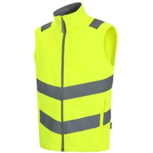 Regatta High Visibility Pro Contract Ablaze Soft Shell Bodywarmer