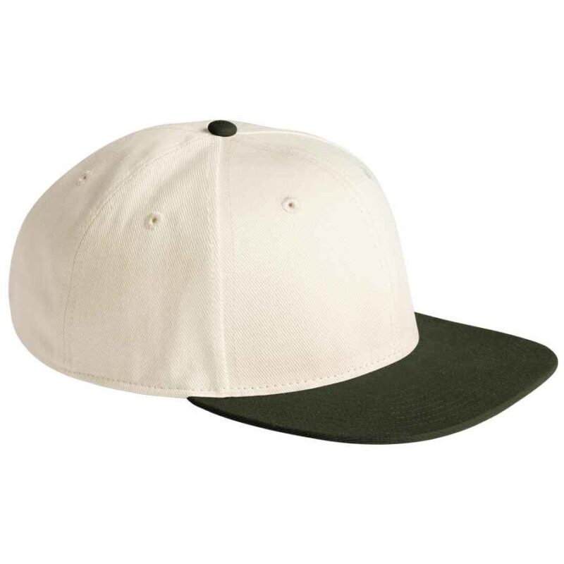 Beechfield Contrast Flat Peak 6 Panel Cap