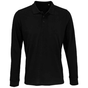 SOL'S Unisex Prime Long Sleeve Pique Polo Shirt
