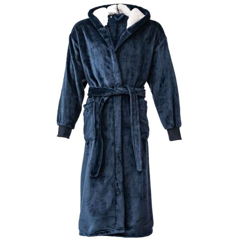 Brand Lab Unisex Hooded Cuffed Robe