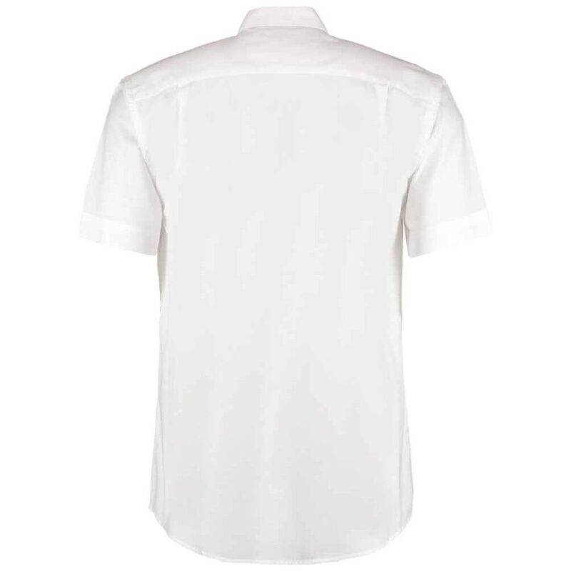 Kustom Kit Short Sleeve Classic Fit Workwear Oxford Shirt