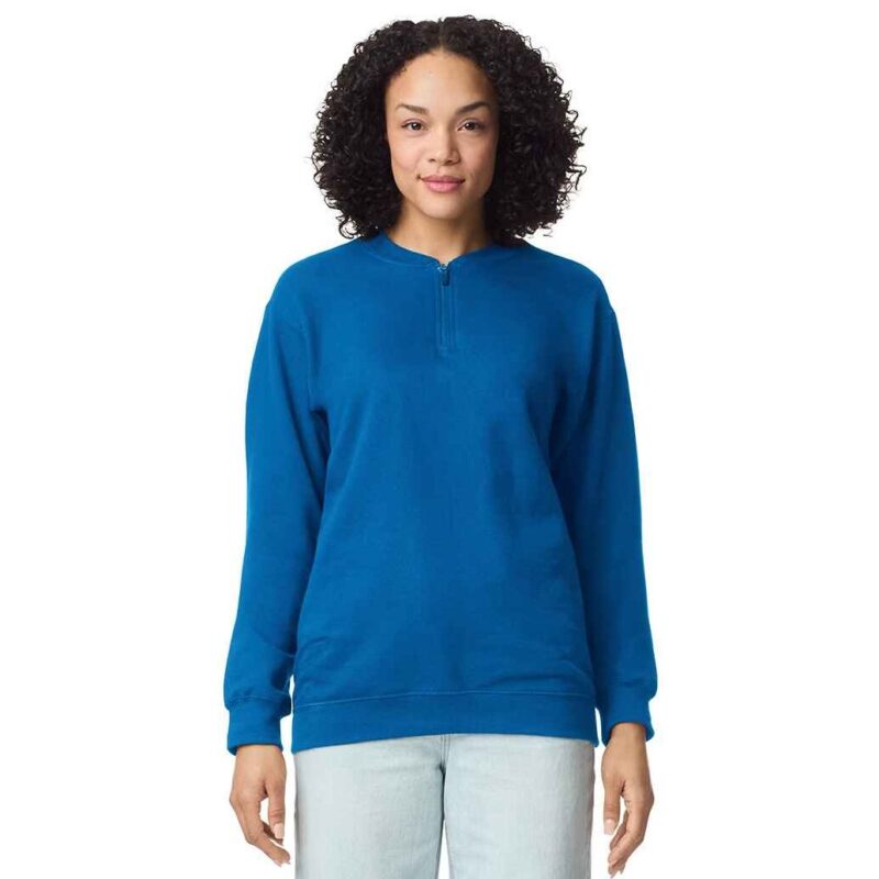 Gildan SoftStyle Midweight Fleece 1/4 Zip Sweatshirt