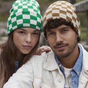 Beechfield Checkerboard Beanie