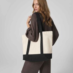 Westford Mill EarthAware Organic Varsity Shopper