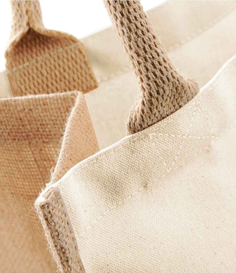 Westford Mill Printers Midi Jute Tote Bag