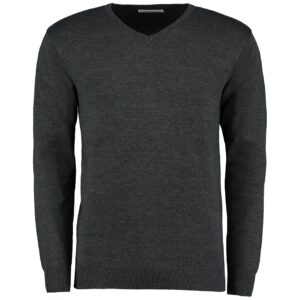Kustom Kit Arundel Cotton Acrylic V Neck Sweater