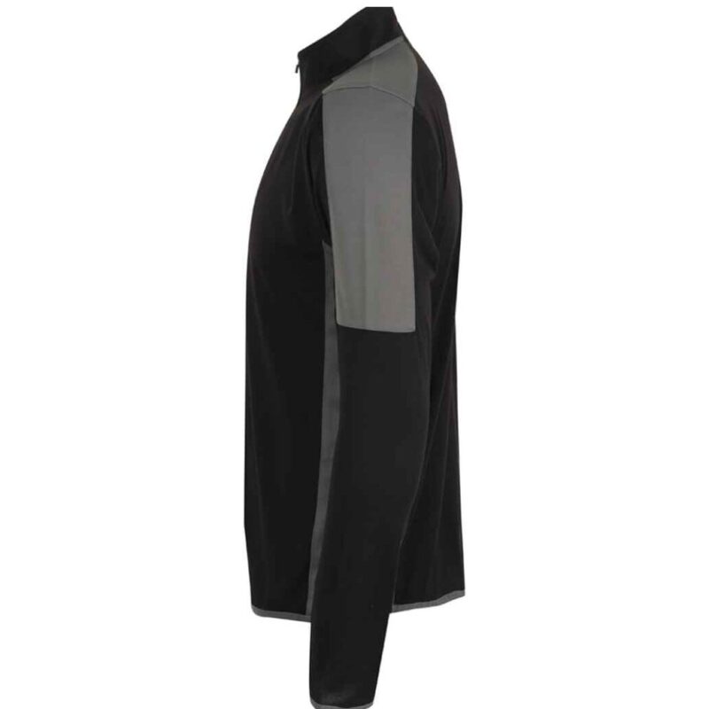 Finden + Hales Contrast Zip Neck Midlayer Top