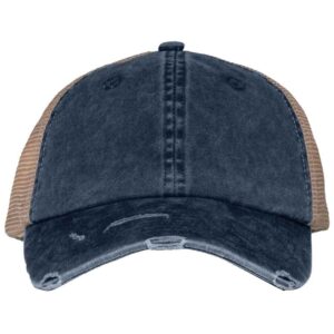 Native Spirit Washed Trucker Destroy Cap