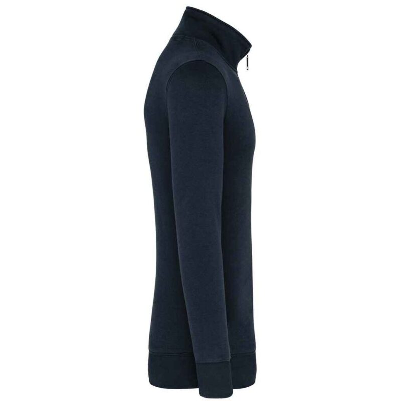 Kariban Zip Neck Sweatshirt