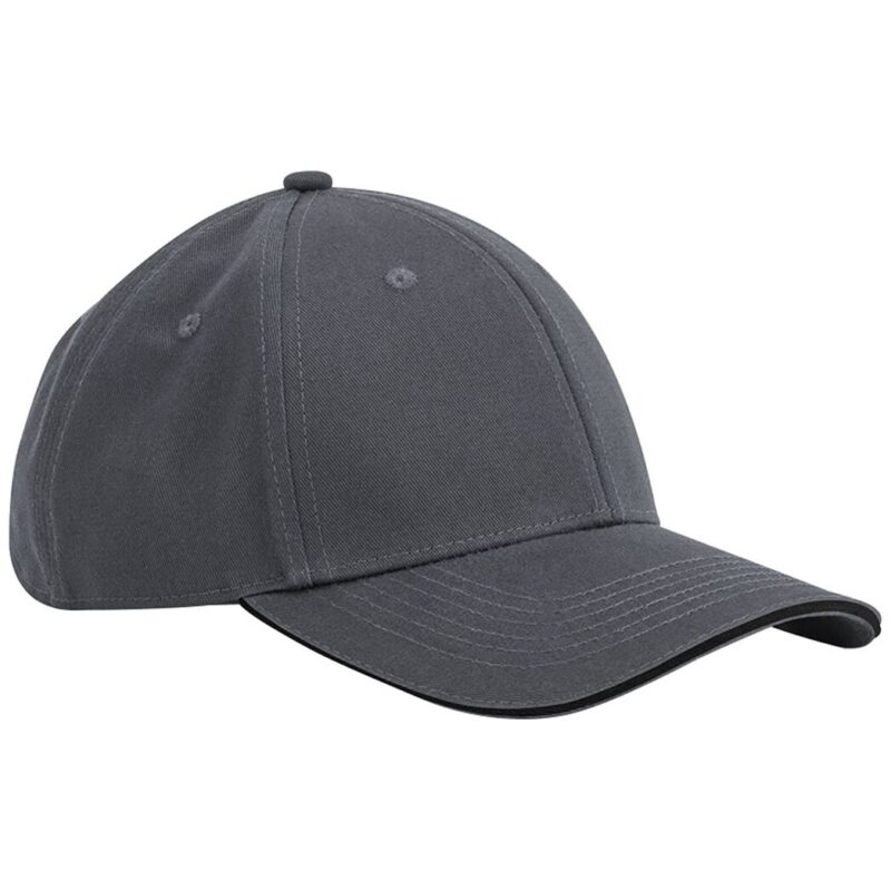 Beechfield EarthAware Classic Organic Cotton 6 Panel Sandwich Peak Cap
