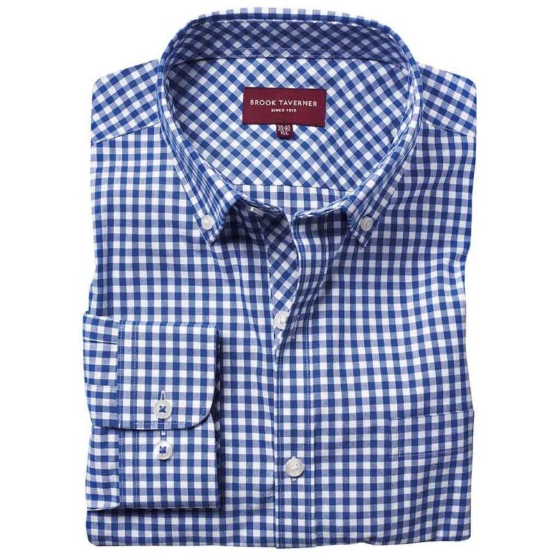 Brook Taverner Montana Gingham Long Sleeve Shirt