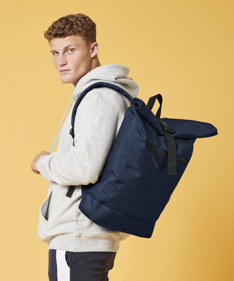 BagBase Recycled Roll-Top Backpack