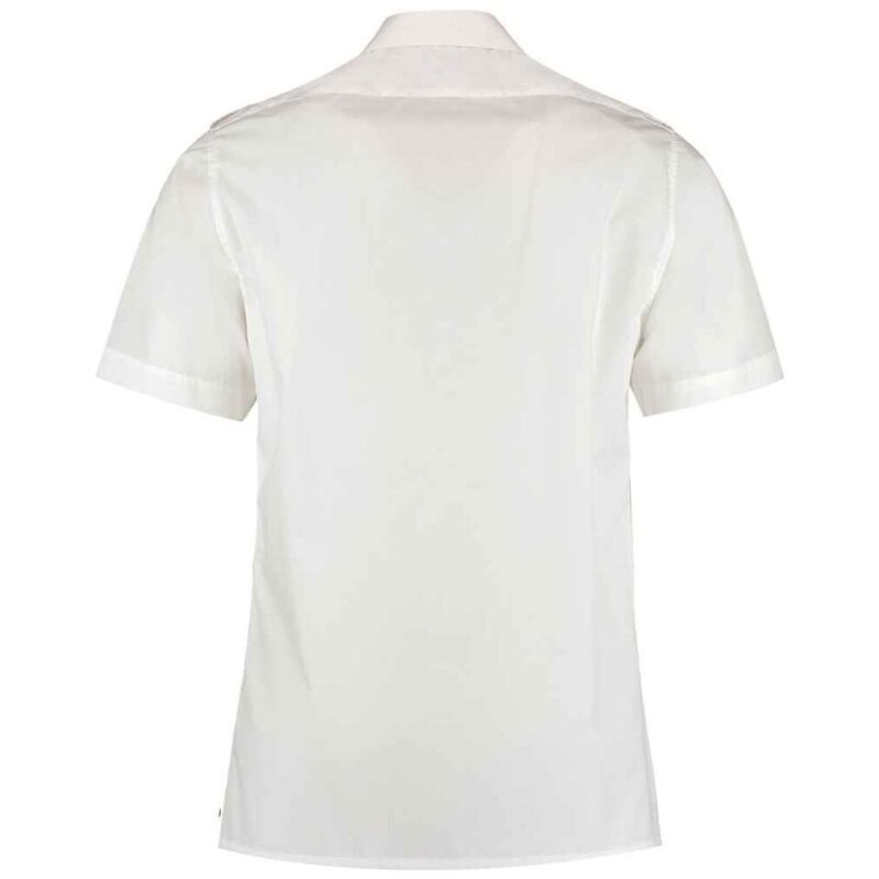 Kustom Kit Short Sleeve Tailored Pilot Shirt