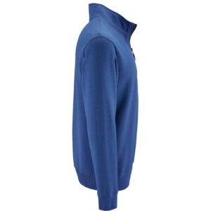 SOL'S Stan Contrast Zip Neck Sweatshirt