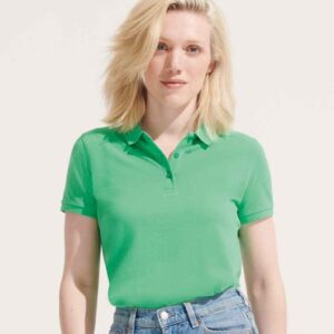 SOL'S Ladies Planet Organic Pique Polo Shirt