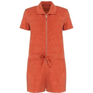 Native Spirit Ladies Terry Towel Short Overall