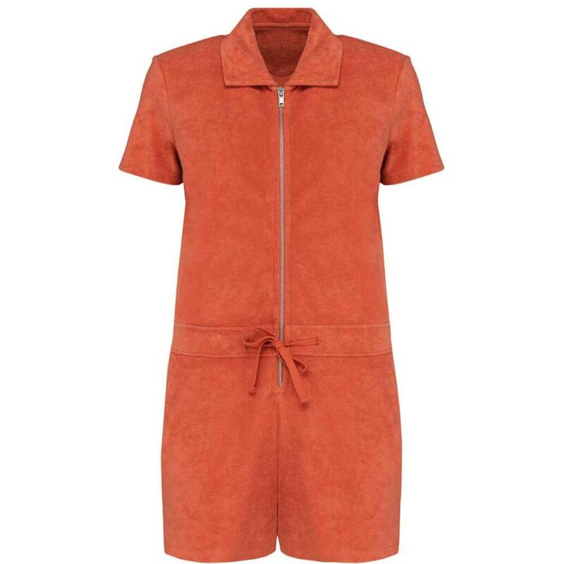 Native Spirit Ladies Terry Towel Short Overall