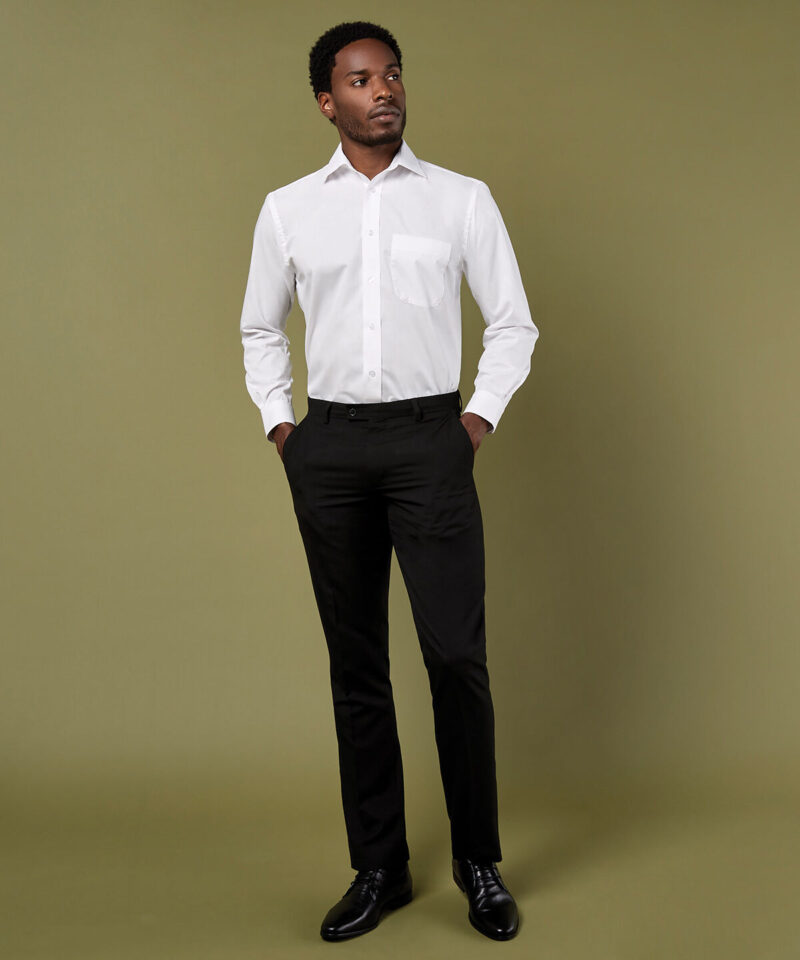 Kustom Kit Long Sleeve Classic Fit Business Shirt