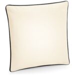 Westford Mill Fairtrade Piped Cushion Cover