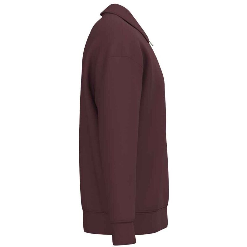 Native Spirit Unisex 1/4 Zip Sweatshirt with Polo Collar
