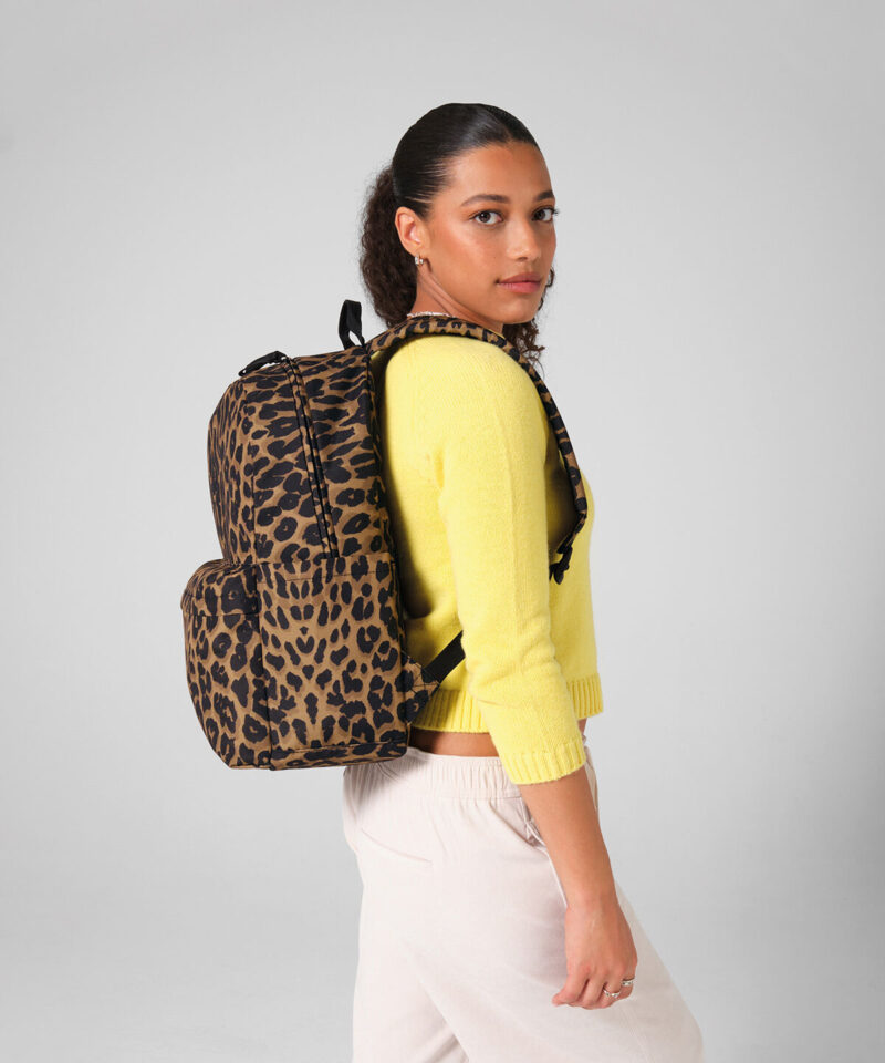 BagBase Leopard Print Backpack