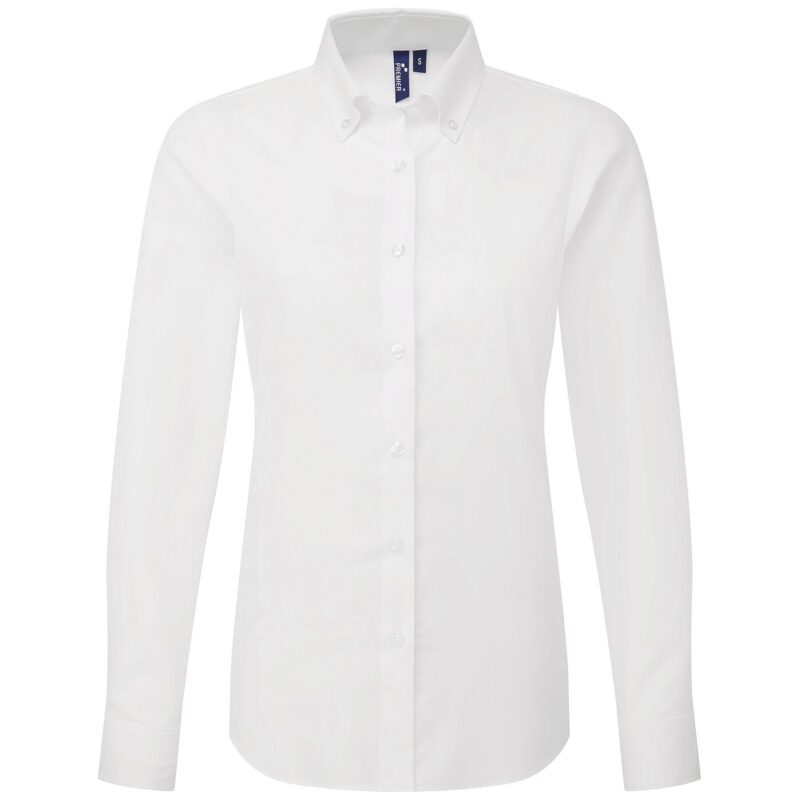 Premier Ladies Supreme Long Sleeve Oxford Shirt