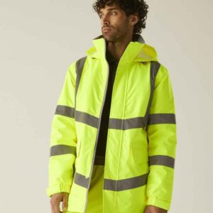 Regatta High Visibility Pro Contract Dover Parka