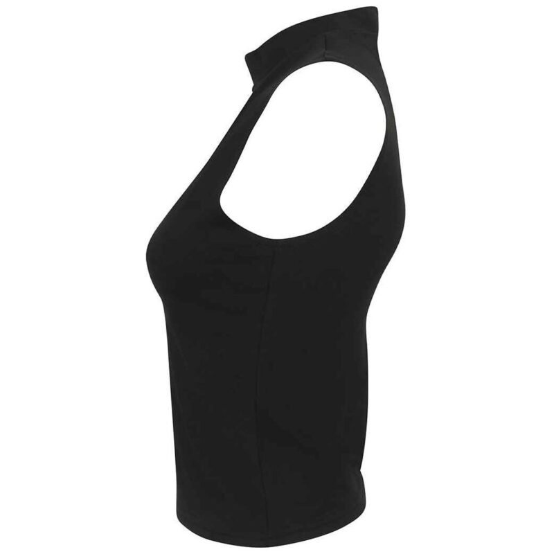 SF Clothing Ladies High Neck Crop Vest