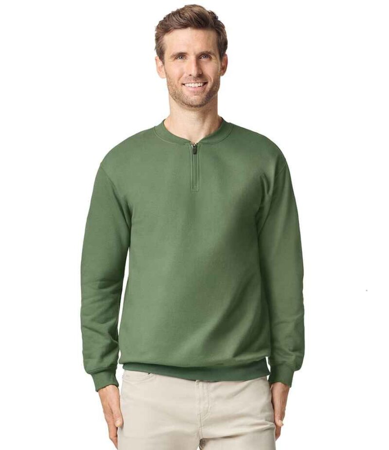 Gildan SoftStyle Midweight Fleece 1/4 Zip Sweatshirt