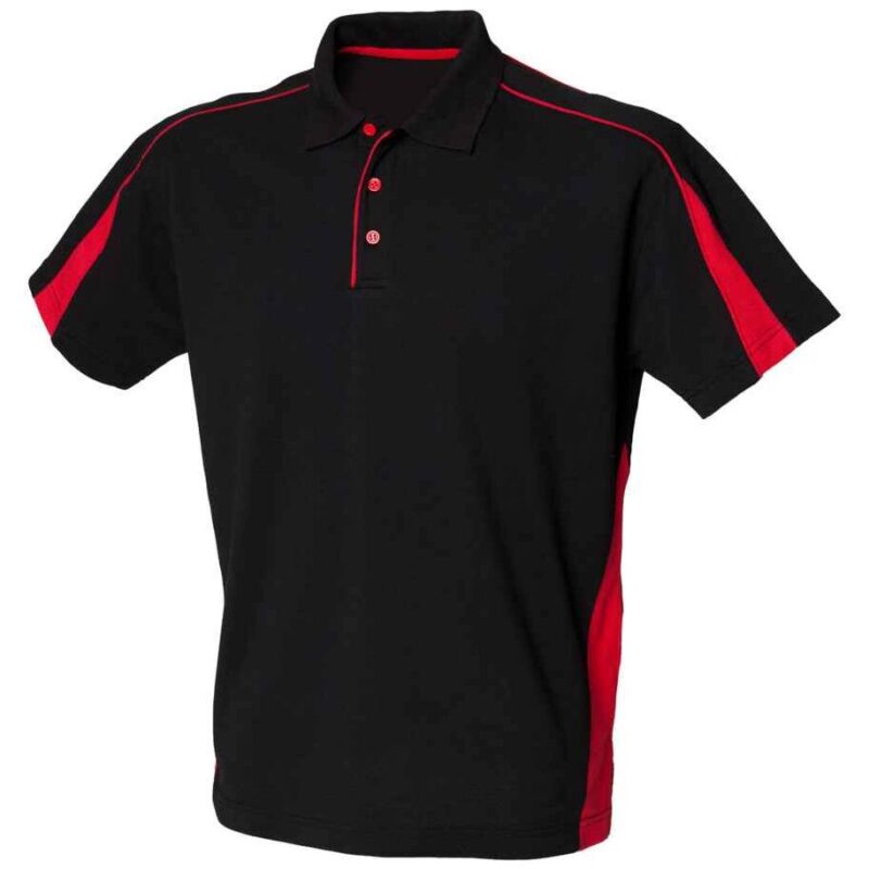 Finden + Hales Club Poly/Cotton Pique Polo Shirt