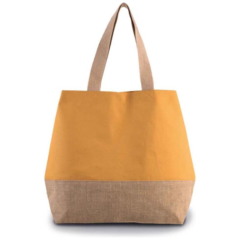 Kimood Canvas & Jute Shopper