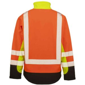 Result Recycled Three Layer Printable 3-Tone Safety Soft Shell Jacket