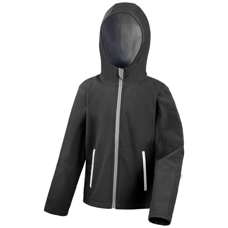 Result Core Kids TX Performance Hooded Soft Shell Jacket