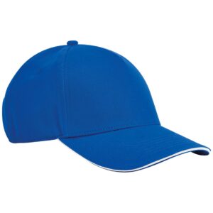 Beechfield EarthAware Classic Organic Cotton 5 Panel Sandwich Peak Cap