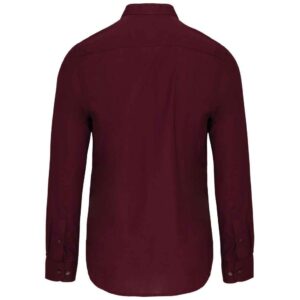 Kariban Long Sleeve Mandarin Collar Shirt
