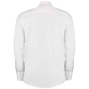 Kustom Kit Long Sleeve Tailored Business Shirt