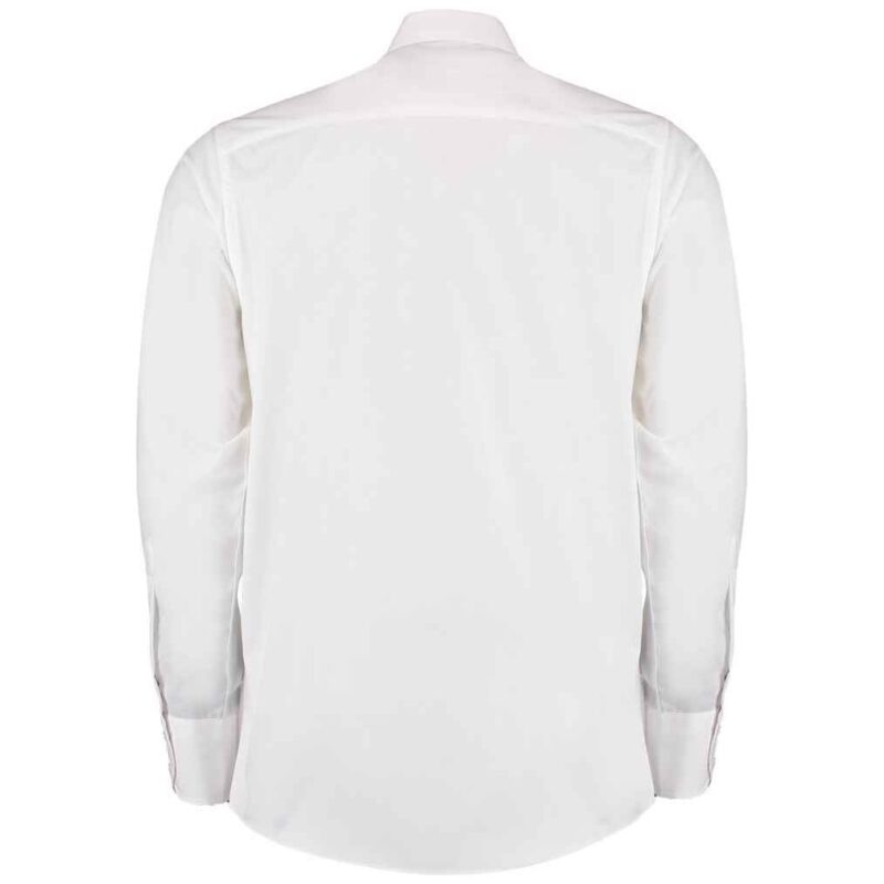 Kustom Kit Long Sleeve Tailored Business Shirt