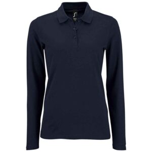 SOL'S Ladies Perfect Long Sleeve Pique Polo Shirt