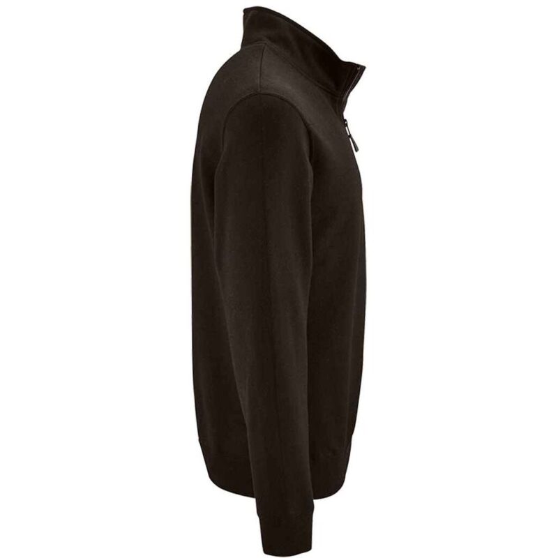 SOL'S Stan Contrast Zip Neck Sweatshirt